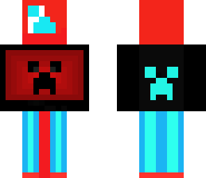 cool creeper with tv