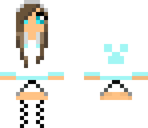 blue creeper twin girl