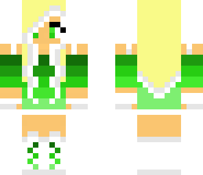 awesome neon green girl