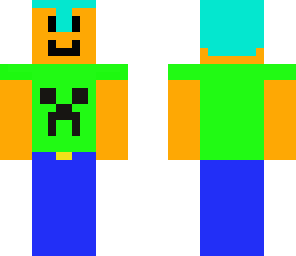 edited orange guy my first skin lol with helmet
