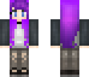 purple hair