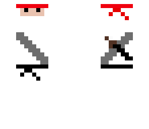 white ninja