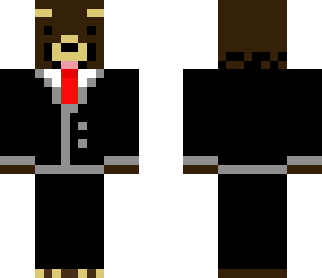 bear in suit