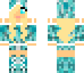 blue creeper girl