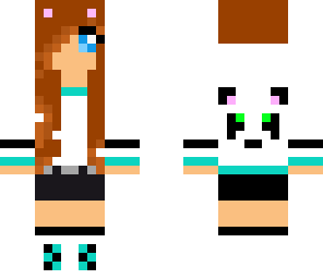 panda army girl
