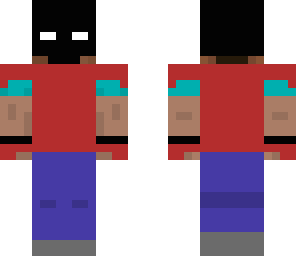 herobrine in his armor