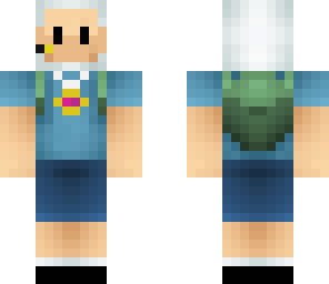 finn with headphons and sky neacklass