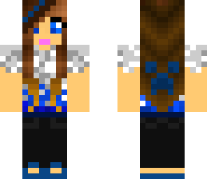 blue girl