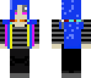 blue girl