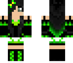 green armor girl