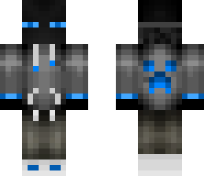 blue jogger enderman