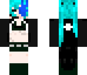 hatsune miku 'black rock shooter'