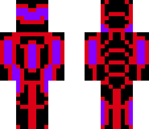 purple red and black nano