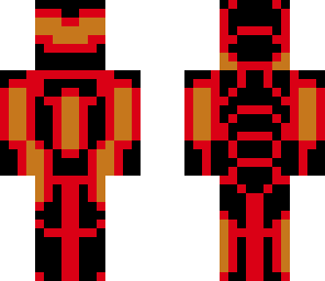orange red and black nano