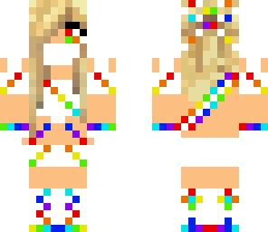 white disco ninja girl