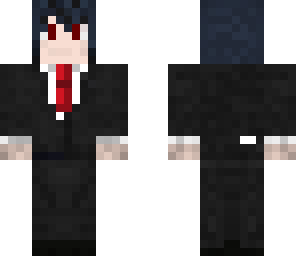 sasuke in a suit