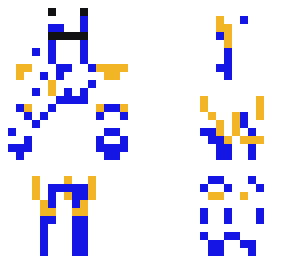 radioactive particles man