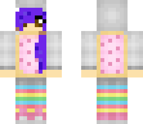 purple hair nyan cat