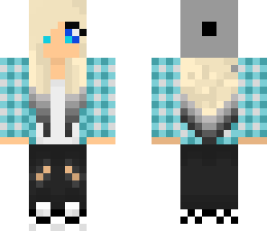 blonde beanie blue edit