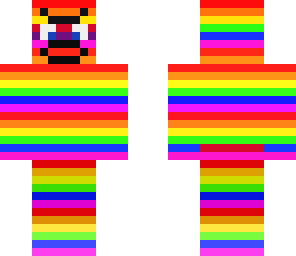 rainbow cross eyed
