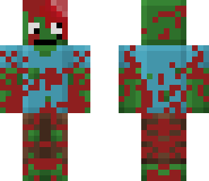 bloody creepy zombie