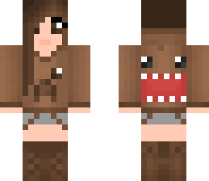 my homemade domo girl