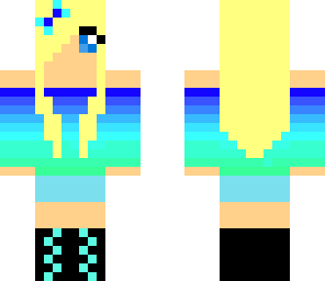 blue ocean girl