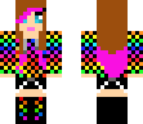 disco girl with hedphones
