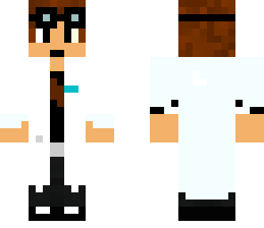 a cool lab coat boy