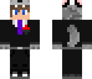 wolf headed tux guy