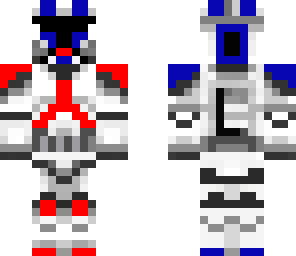 parody of masterchief343's blue trooper