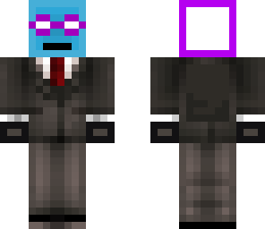 blue man