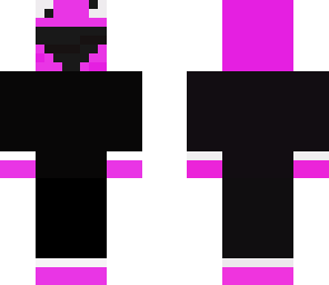 finished pink cookie monster skin