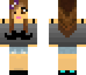 girl with long hair