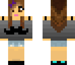 new girl with long hair
