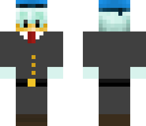 donald in a suit
