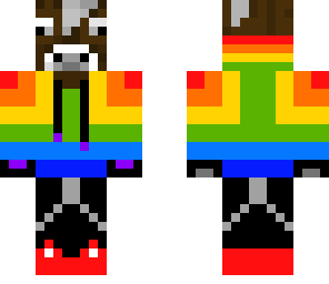 rainbow cow