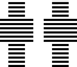 black and white