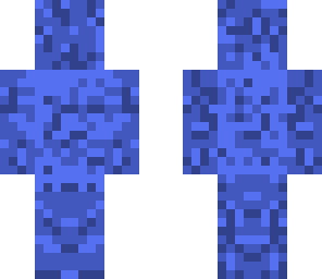 blue skin