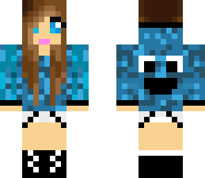 cookie monster girl