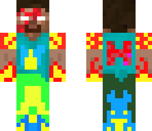 flaming herobrine