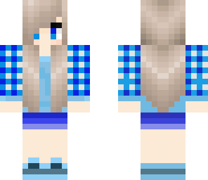 blue girl