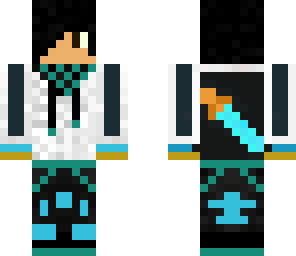 teen with sword