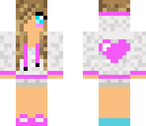 the heart sisters pink heart girl