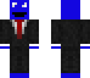 cookie monster in a suit 