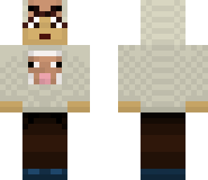 guy in sheep hoodie