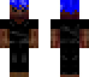 man in black
