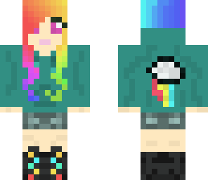 anniejade rainbow girl