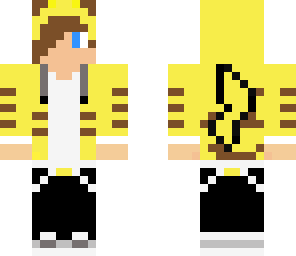 pikachu-boy with brown hair