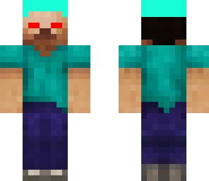 red eyed diamond helmet hd herobrine